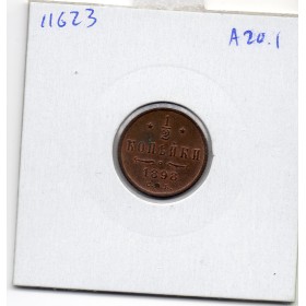 Russie 1/2 Kopeck 1898 Sup, KM.48 Nicolas II