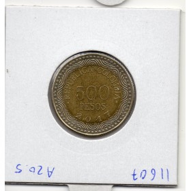 Colombie 500 pesos 2017 TTB, KM.298 Grenouille de verre