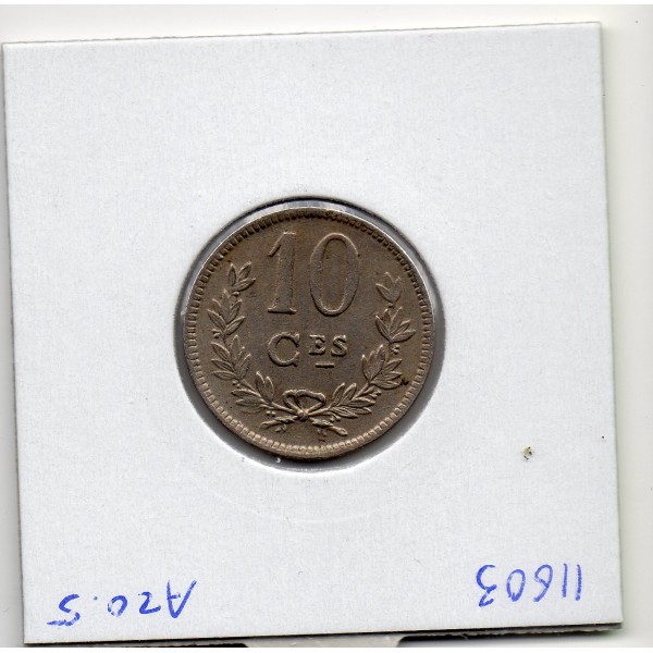 Luxembourg 10 centimes 1924 Sup, KM.34 Charlotte