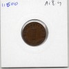 Allemagne 1 reichspfennig 1939 B Vienne, TTB KM.89 Swastika