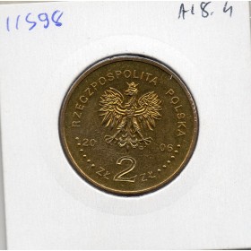 Pologne 2 Zlote FIFA 2006 Sup, KM.606 FIFA