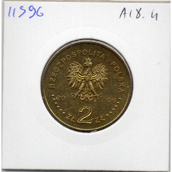 Pologne 2 Zlote FIFA 2006 Sup, KM.606 FIFA
