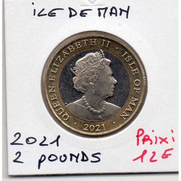 Ile de Man 2 pounds 2021 Spl, KM.1604 Tour Douglas