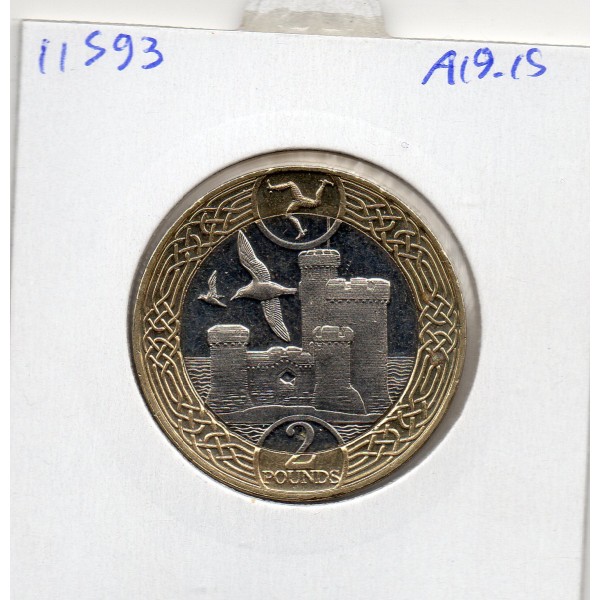 Ile de Man 2 pounds 2021 Spl, KM.1604 Tour Douglas
