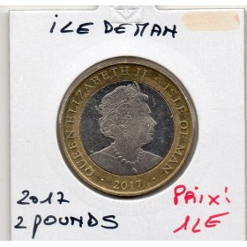 Ile de Man 2 pounds 2017 Spl, KM.1604 Tour Douglas