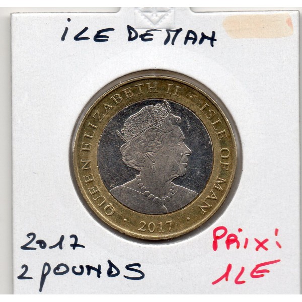 Ile de Man 2 pounds 2017 Spl, KM.1604 Tour Douglas