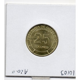 Costa Rica 25 Colones 2023 Spl, province de Guanacaste