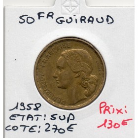 50 francs Coq Guiraud 1958 Sup
