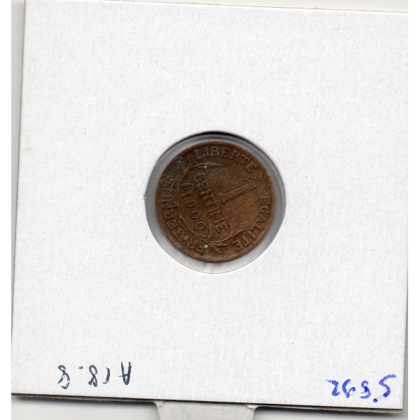 1 centime Dupuis 1900 TTB