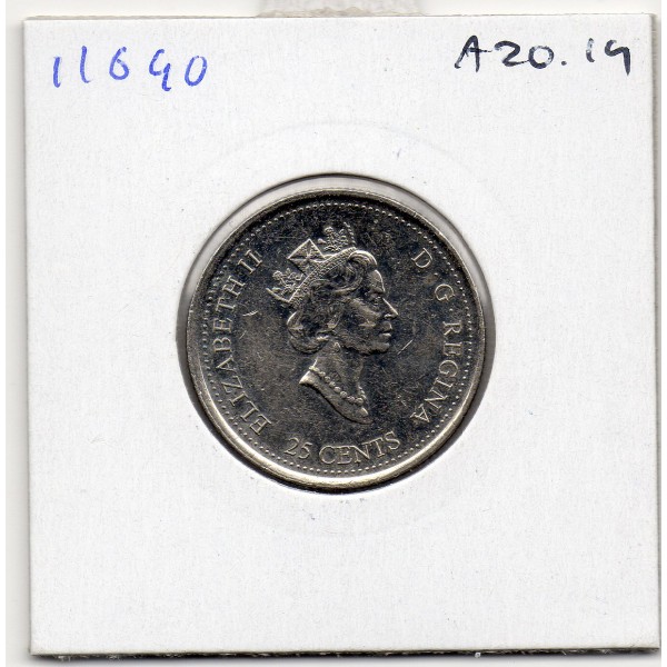 Canada 25 cents 2000 Sup, KM.380 Millénaire Ingéniosité