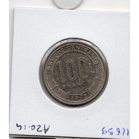 Centrafrique 100 francs 1972 Sup KM.6 antillopes