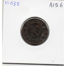 Kriegsgeld Bonn 10 pfennig 1920, Sup Beethoven