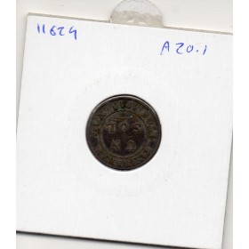 Suisse Canton Genève 1 Sol 1819 TTB+, KM.119