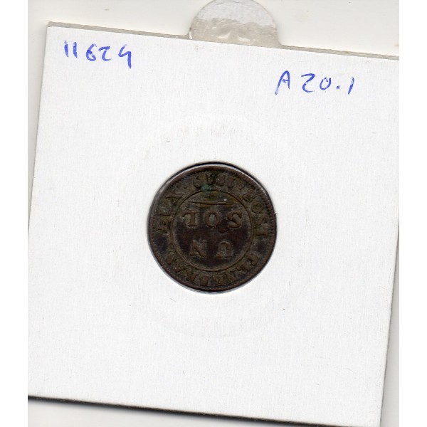 Suisse Canton Genève 1 Sol 1819 TTB+, KM.119