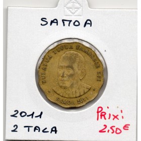 Samoa 2 tala 2011 TTB, KM.178 Armoiries