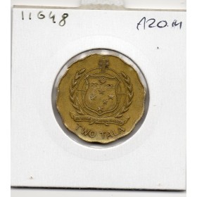 Samoa 2 tala 2011 TTB, KM.178 Armoiries