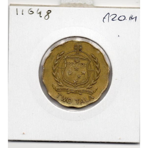 Samoa 2 tala 2011 TTB, KM.178 Armoiries