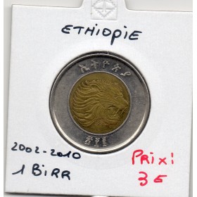 Ethiopie 1 Birr 2010 Sup-, KM.78 Lion rugissant