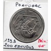 Portugal 200 escudos 1993 Spl, KM.659 Navigations vers l'Ouest