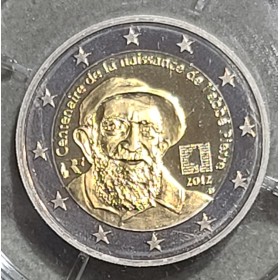 2 euros commémorative France 2012 l'Abbé Pierre BE pièce de monnaie €