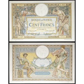 100 Francs LOM, TTB, 2.9.1908 Billet de la banque de France