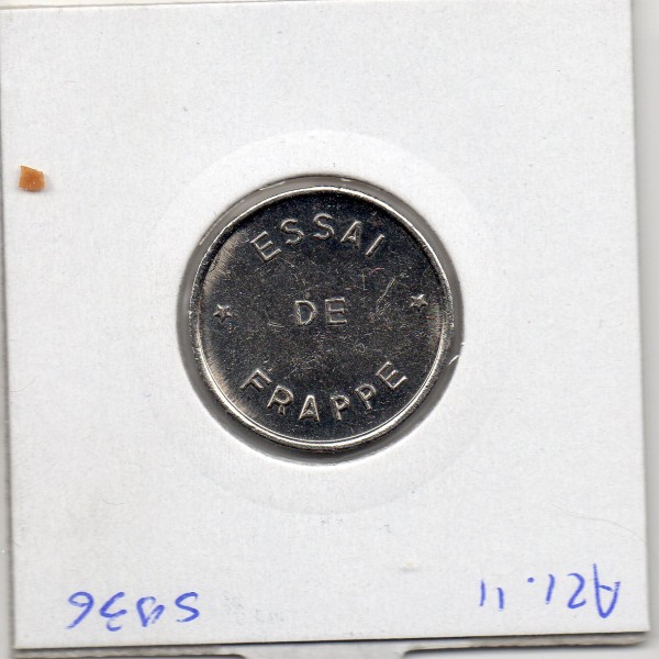 Essai de frappe au module de 10 francs 1986 GEM.194.6