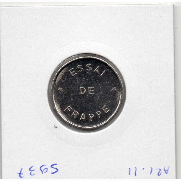Essai de frappe au module de 10 francs 1986 GEM.194.6