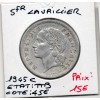 5 francs Lavrillier 1945 C Castelsarrasin TTB