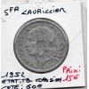5 francs Lavrillier 1952 TB- Corosion