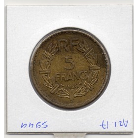 5 francs Lavrillier 1946 C Castelsarrasin TTB+