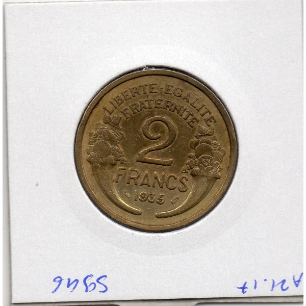 2 francs Morlon 1935 TTB