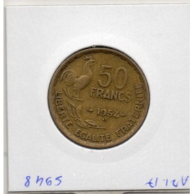 50 francs Coq Guiraud 1954 B Beaumont TTB
