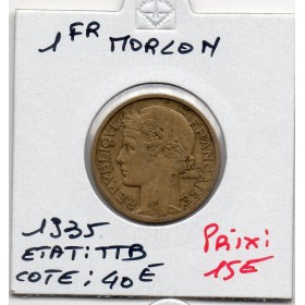 1 franc Morlon 1935 TTB