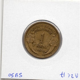 1 franc Morlon 1935 TTB