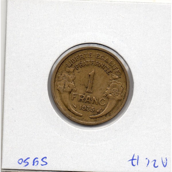1 franc Morlon 1935 TTB