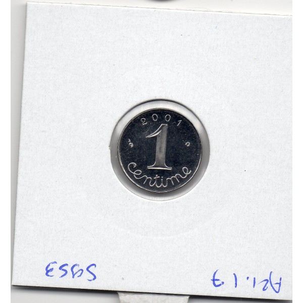 1 centime Epi 2001 BE FDC
