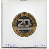 20 francs Mont St Michel 2001 BE FDC