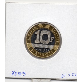10 francs Génie bastille 2001 BE FDC