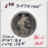 2 francs Semeuse Nickel 2001 BE