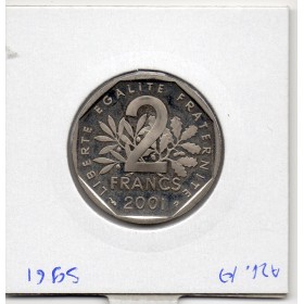 2 francs Semeuse Nickel 2001 BE