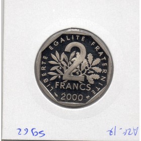 2 francs Semeuse Nickel 2000 BE