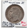 5 francs Louis Napoléon Bonaparte 1852 A Paris TTB- tête étroite