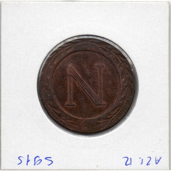 5 centimes Napoléon 1er 1808 BB Strasbourg TB