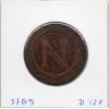 5 centimes Napoléon 1er 1808 BB Strasbourg TB