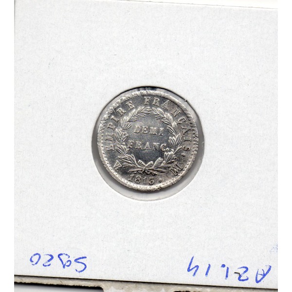1/2 Franc Napoléon 1er 1813 MA Marseille Sup-