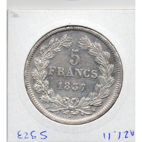 5 francs Louis Philippe 1837 W Lille Sup-