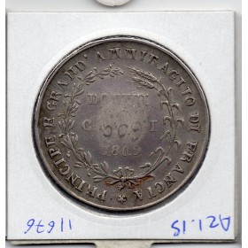 Italie Naples 120 Grana 12 carlini 1809 TTB, KM.434 Joachim Murat