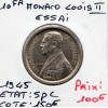 Essai Monaco 10 francs 1945 Spl, Gad.136 Louis II