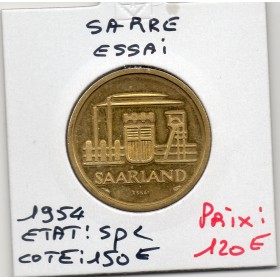 Sarre Saar, Essai 50 franken 1954 Spl, Gad.3