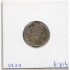 Belgique 1/2 Franc 1867 en Français TTB-, KM.26 Leopold